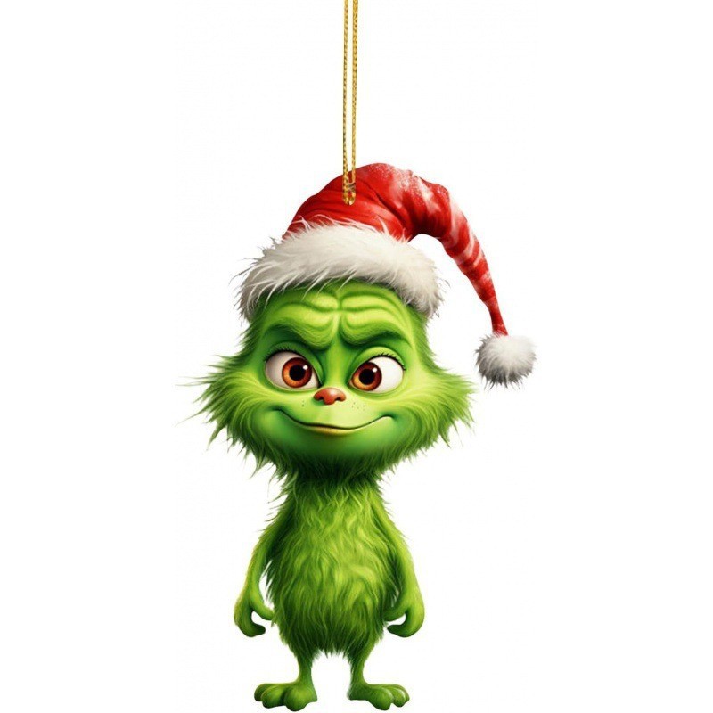 クリスマスグリーン奇ペンダントクリスマスツリー装飾祝日装飾用品ペンダントアクリル家庭クリスマスペンダント|undefined