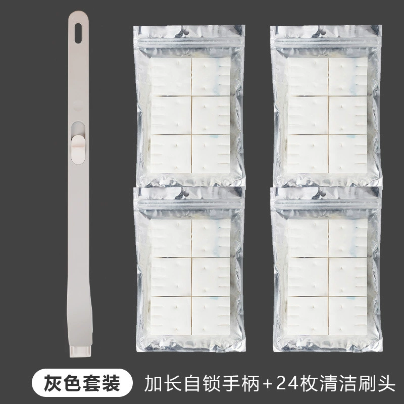 Disposable toilet, brush, changeable set