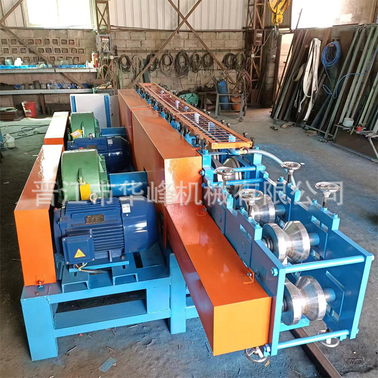 方管机 油田管压方管机器 73mm油田钢管改58*58mm方管设备