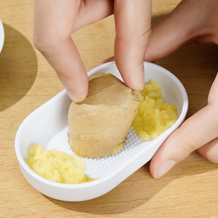 Manual Grinder Garlic Masher Household Ginger and Garlic Grinder Plastic Kitchen Vegetable Food Supplemented Masher Garlic Masher
