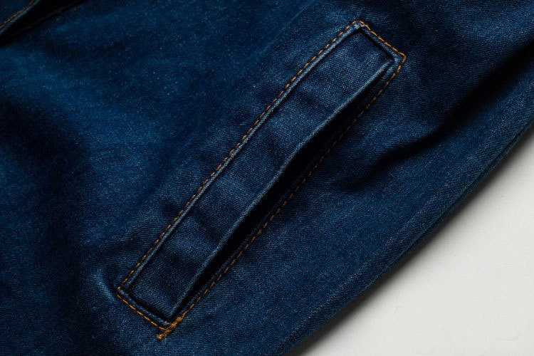 mid-length slim fit hip-hugging denim dress_mkmklike.com