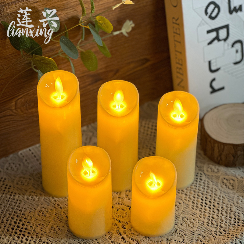 Cross-Border Hot-Selling Electronic Candles, Simulated Candles, Birthday Romantic Candles, Stage Wedding Script-Killing Night Lights Cross-Border Hot-Selling Electronic Candles, Simulated Candles, Birthday Romantic Candles, Stage Wedding Script-Killing Night Lights