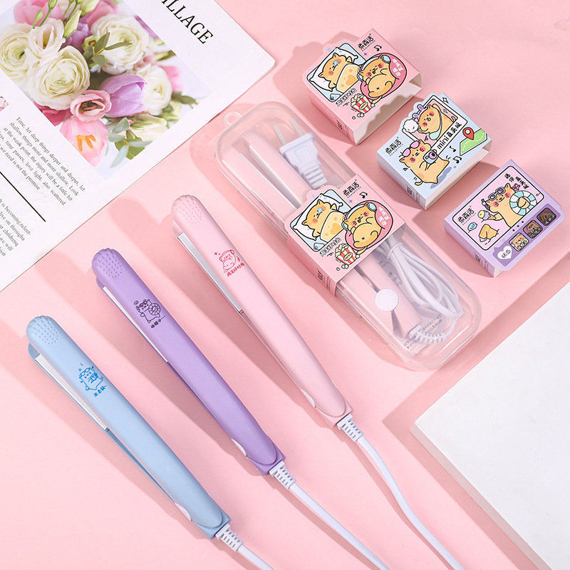 クリップ漫画ミニ小型パワー前髪ふんわりしていて、学生の女性ヘアアイロンの神器を傷つけない|undefined