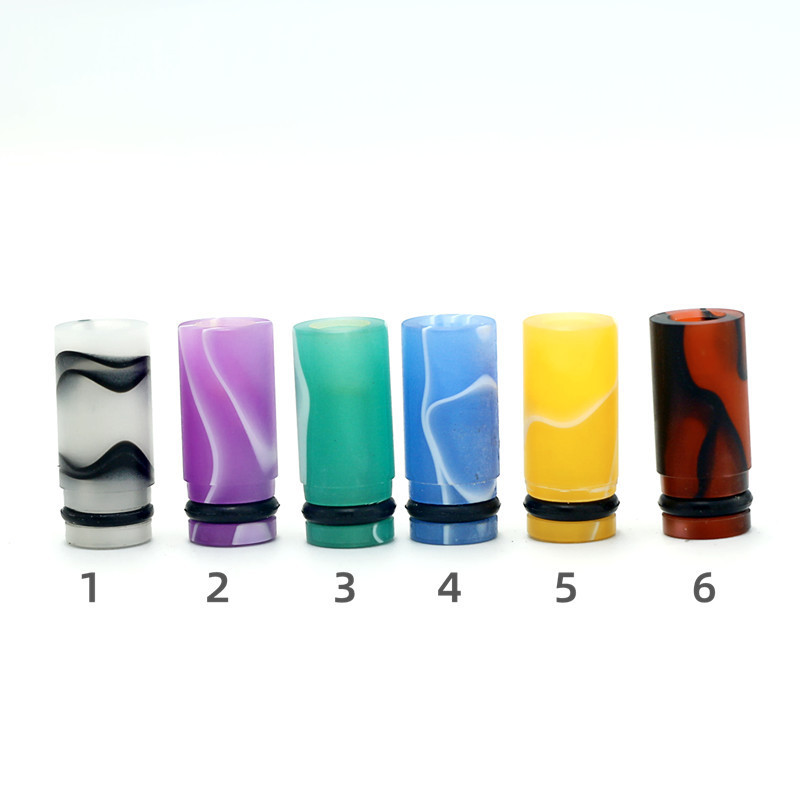 510 acrylic drip tip cigarette holder 510 drip tip 21mm foreign trade through cigarette holder cross-border factory acrylic