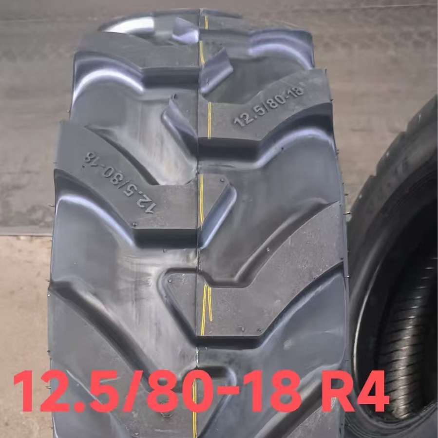 Taihao TAIHAO12.5/80-18 R-4 TL high quality wear-resistant forklift front wheel industrial agricultural tire 4