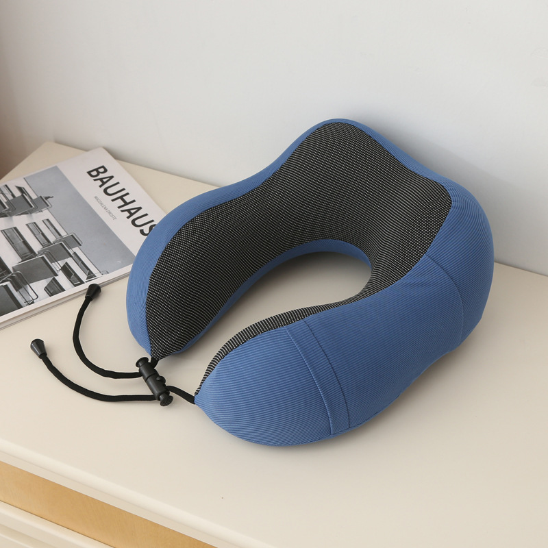 New Summer Cool Sensation Silk Camelback U Pillow Neck Pillow for Air Travel, Reclining Head Support with Slow Recovery Memory Foam, Amazon Car Headrest