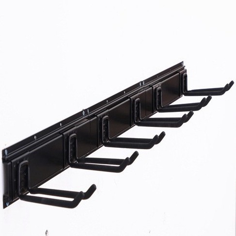gancho de placa de ranura transfronteriza para almacenamiento de pared pesada percha metálica para herramientas de jardín para colocar ganchos de pared para objetos pesados tipo de pared image 7