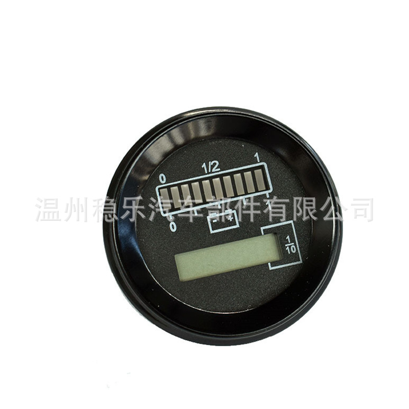 Universal Digital Display Battery Meter 24V/48V Electric Forklift Golf Cart Battery Charge-Discharge Indicator