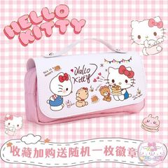 三麗鷗周邊KT貓聯名大容量學生文具盒男女高顏值ins可愛收納袋