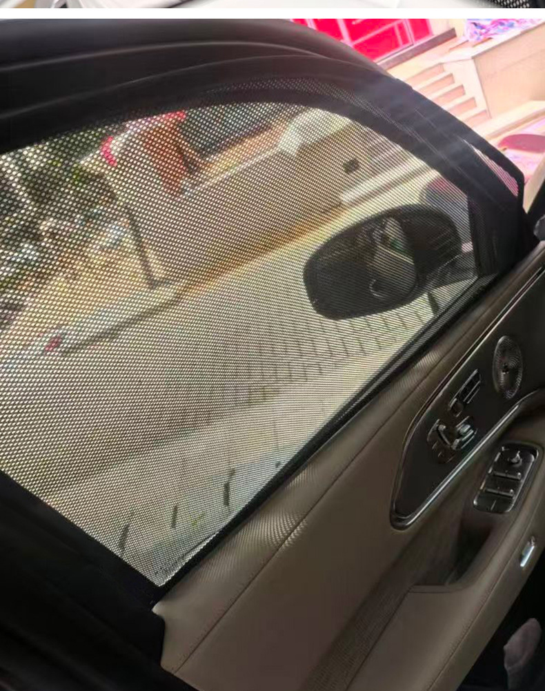 Suitable for Zeekr 8X/9X Cassette-Type Magnetic Car Front Window Mosquito Net and Full-Window Sunshade