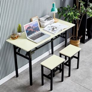 Customized Foldable Table Computer Desk Training Conference Dormitory Student Home Restaurant Study Room Multifunctional