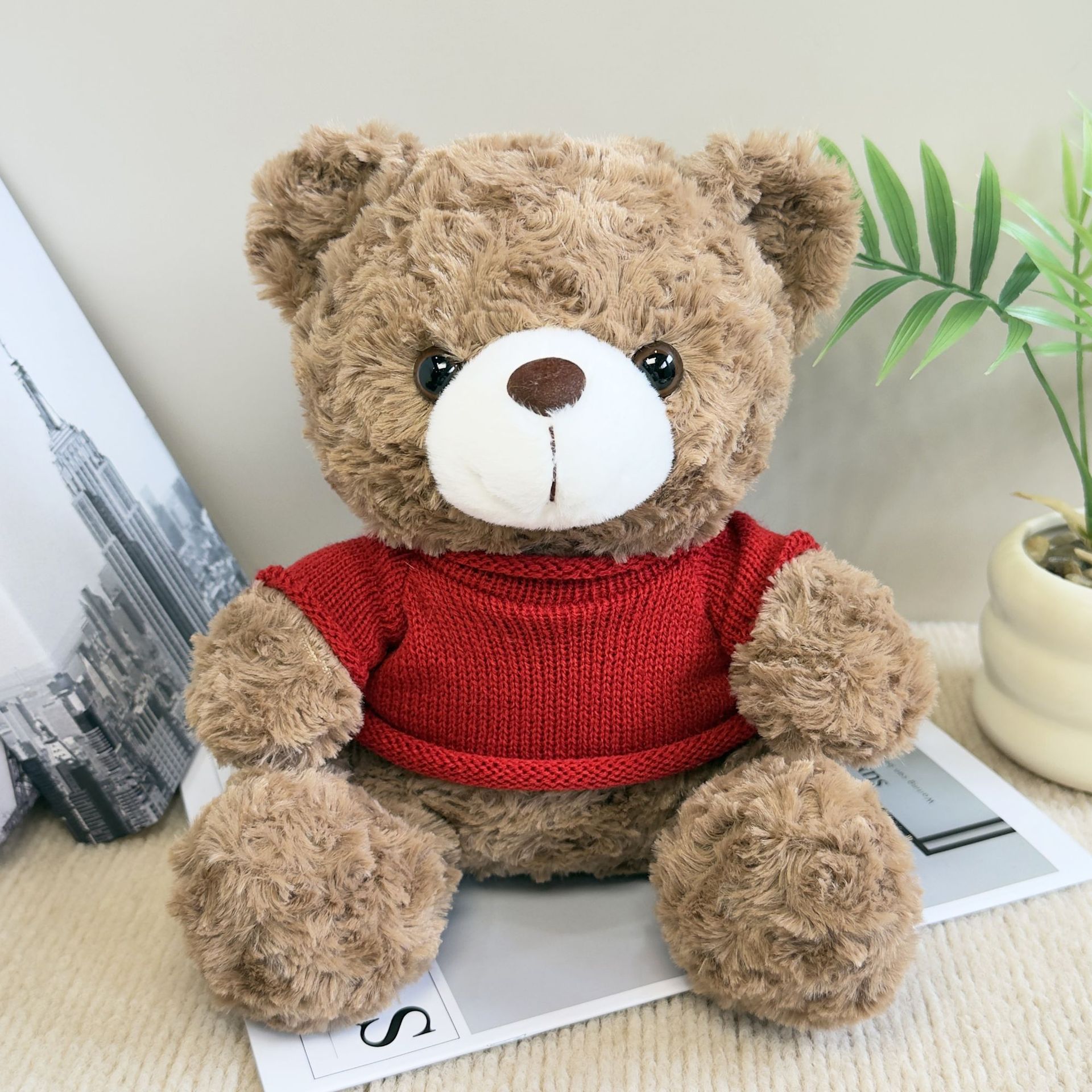 Osos de peluche abrazar osos muñecas muñecas agarrar muñecas regalo para niños impresión LOGO regalo juguetes de peluche