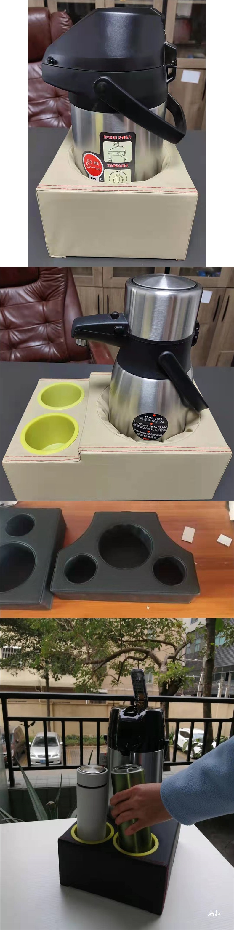 Car Supplies Water Bottle Holder, Car Fixed Seat, Car Water Bottle, Thermos Bottle, Thermos Base, Multi-Functional Water Cup Holder
