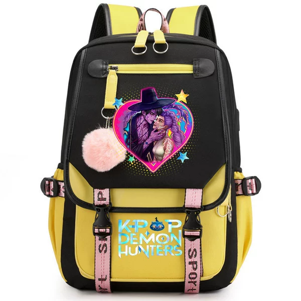 O Backpack/Black and Yellow Witch Hunters Group 01