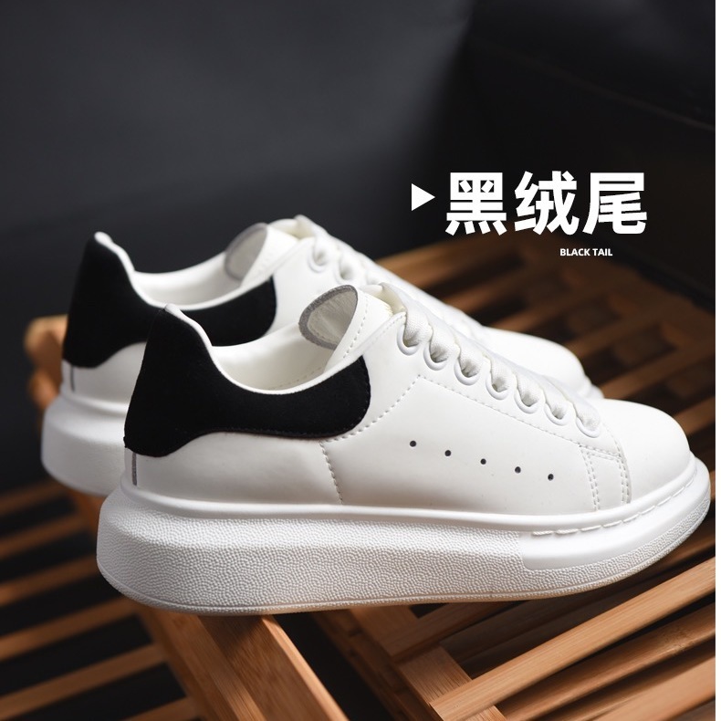 Xuan maikun zapatos blancos versión alta altura aumento plataforma zapatos pareja clásica casual todos a juego zapatos de hombre y mujer al por mayor
