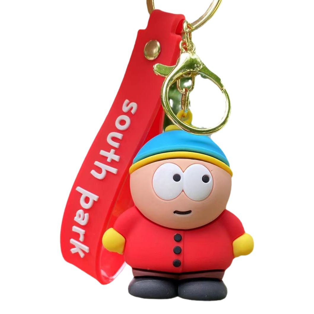 Cross-Border American Band South Park llavero South Park muñeca pareja colgante muñeca máquina pequeño regalo