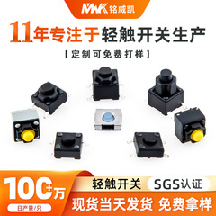 タッチスイッチ4足6x6パッチ位置決め柱マイクロスイッチ2足シリコンタッチサイドボタンスイッチ6*6