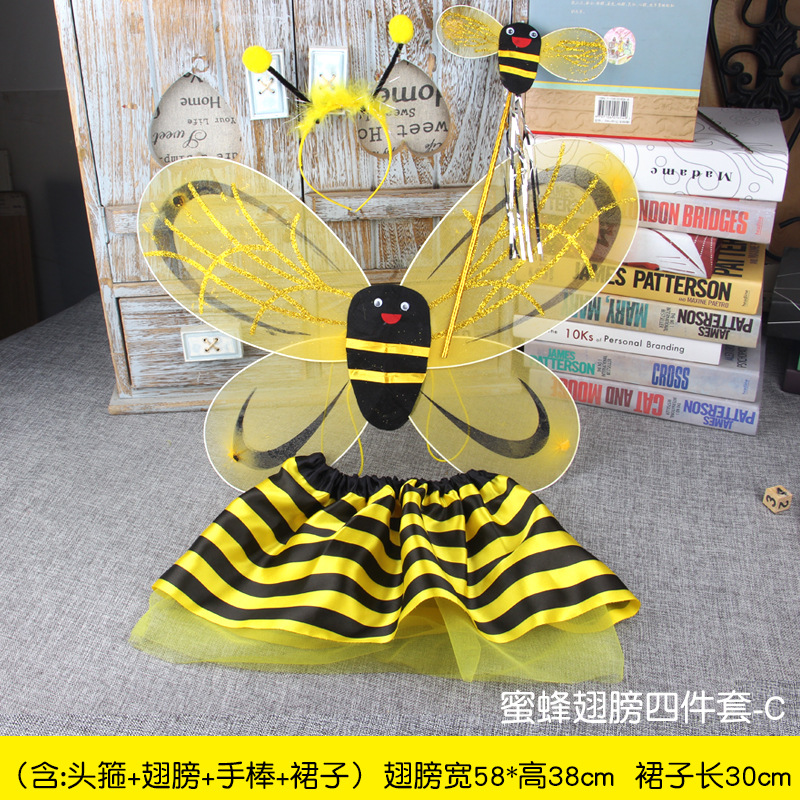 Пчелиные крылья четырех -части набор c