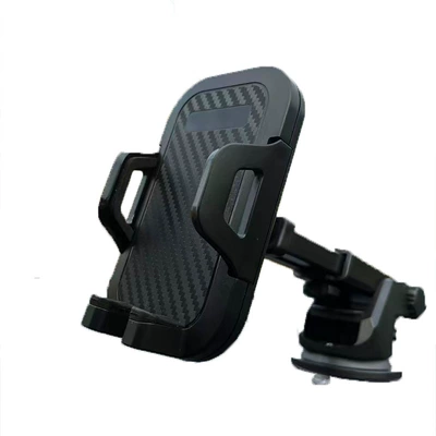 Mobile Phone Car Mount with Retractable Navigation Holder, Suction Cup Type for Dashboard, Suitable for Large Trucks, Shockproof Fixed Support (Car phone holder) - h0011