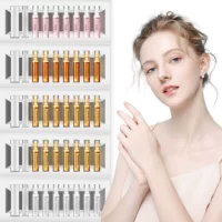 Трансграничная сыворотка 7PCS бутылочная сыворотка Астаксантин никотинамид гиалуроновая кислота сыворотка для лица
