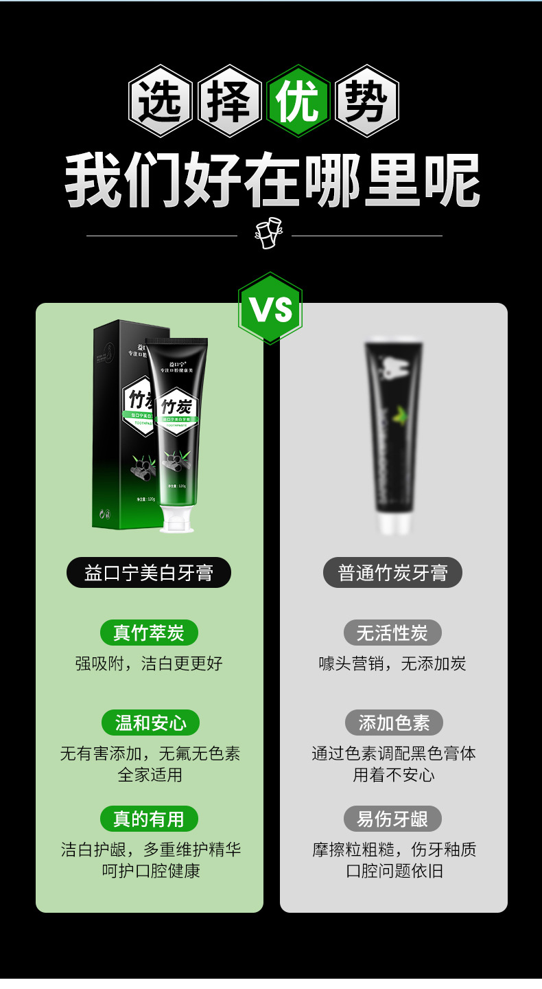 益口宁竹炭牙膏_14