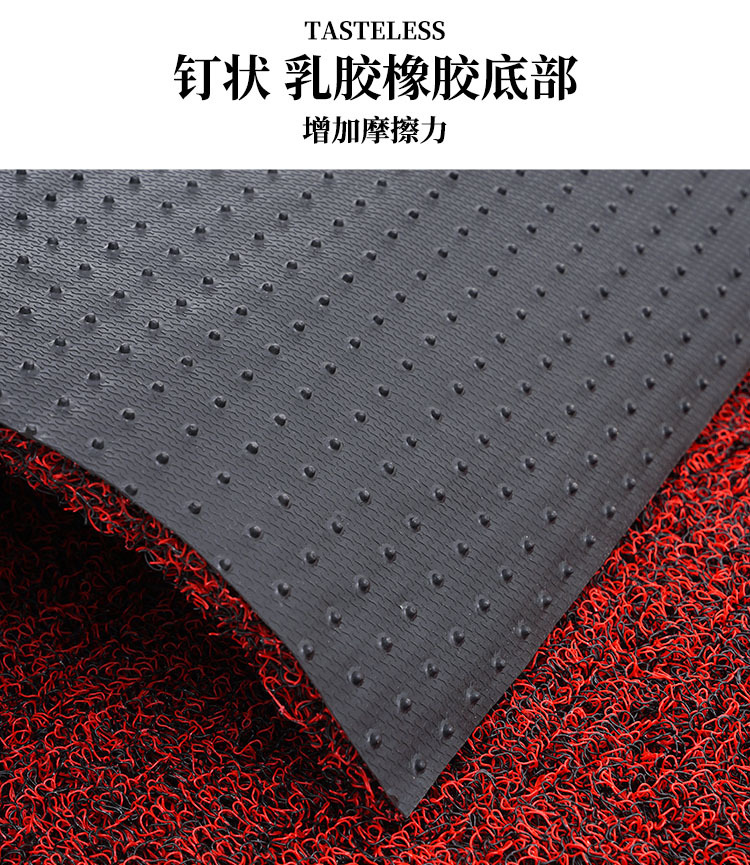 Cutting Silk Ring Floor Mat Door Entrance Door Mat Hall Household Anti-Slip Mat Car Door Plastic Foot Mat Carpet