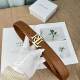 New letter R buckle men's belt casual simple versatile young college students fashion belt men's cross-border wholesale