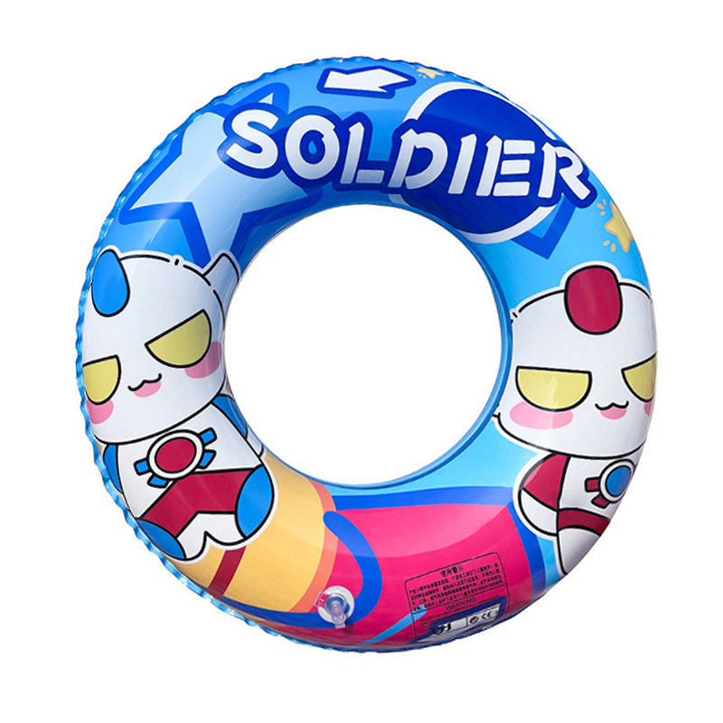 Anillo de natación para niños al por mayor transfronterizo, anillo flotante anti-vuelco, anillo salvavidas, anillo de axilas, anillo de natación de gas engrosado para hombres y niños