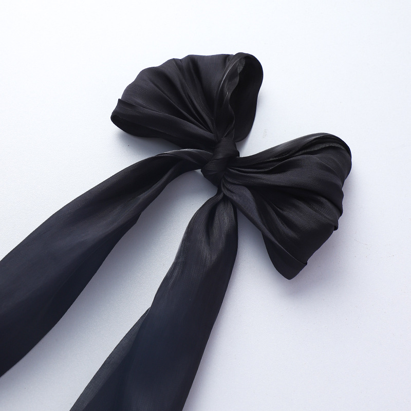 Día de la madre de siete colores 520 nuevos productos Perlas francesas Nieve satén tela arco floristería decoración de bricolaje material floral