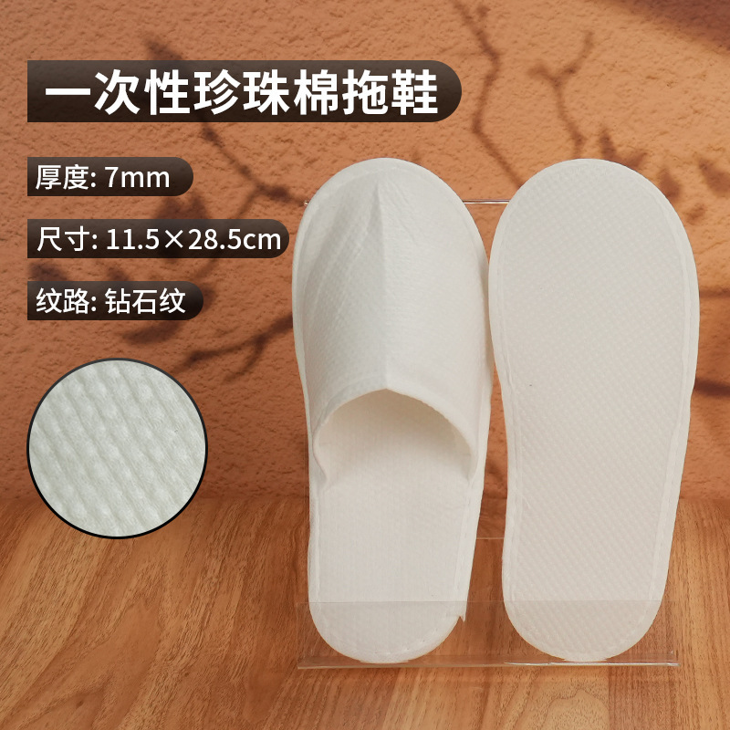 ホテルやB&B用の個別包装された使い捨てスリッパ、ホームホスピタリティ用の厚みのある滑り止めの入浴用スリッパ|undefined