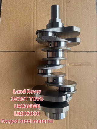 Crankshaft for Land Rover 3.0T diesel TDV6 306DT LR038168 LR018030