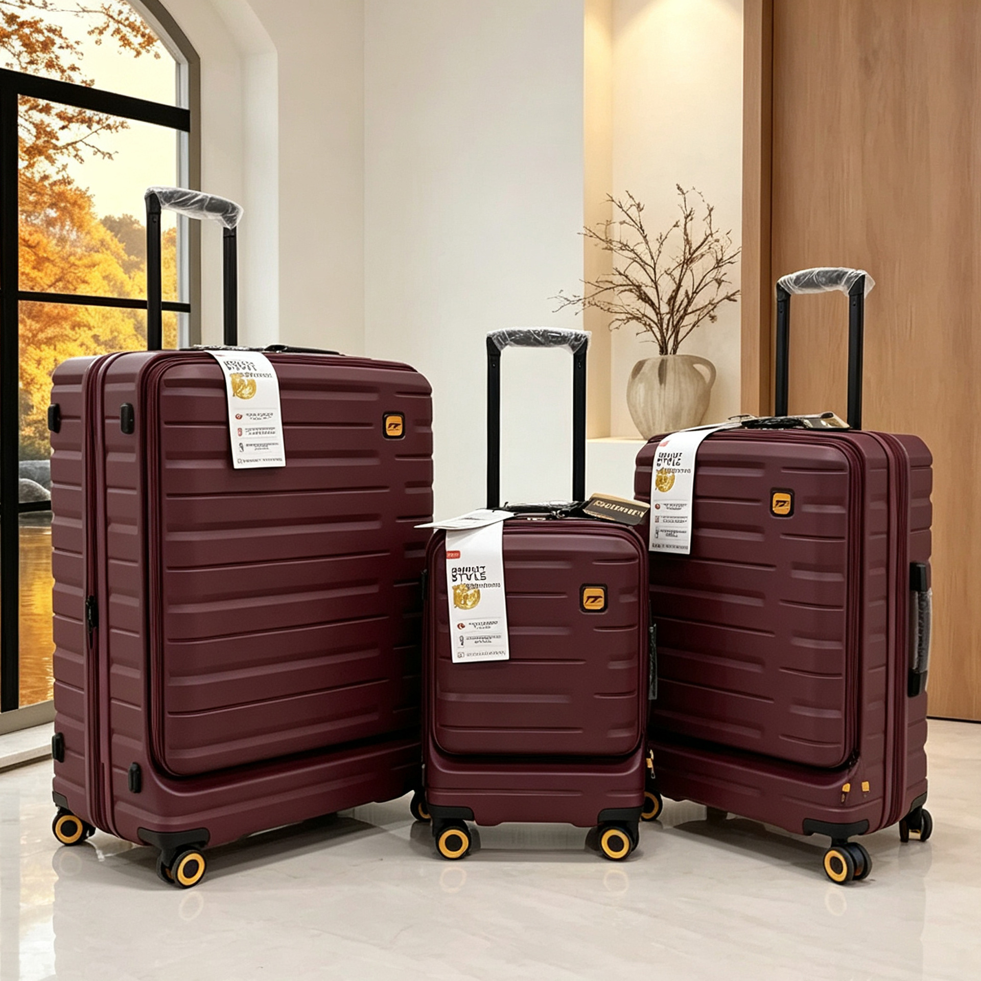 Original IT Urban Fashion Extendable Trolley Suitcase, TSA Lock, Spinner Wheels, 20/25/29 inch