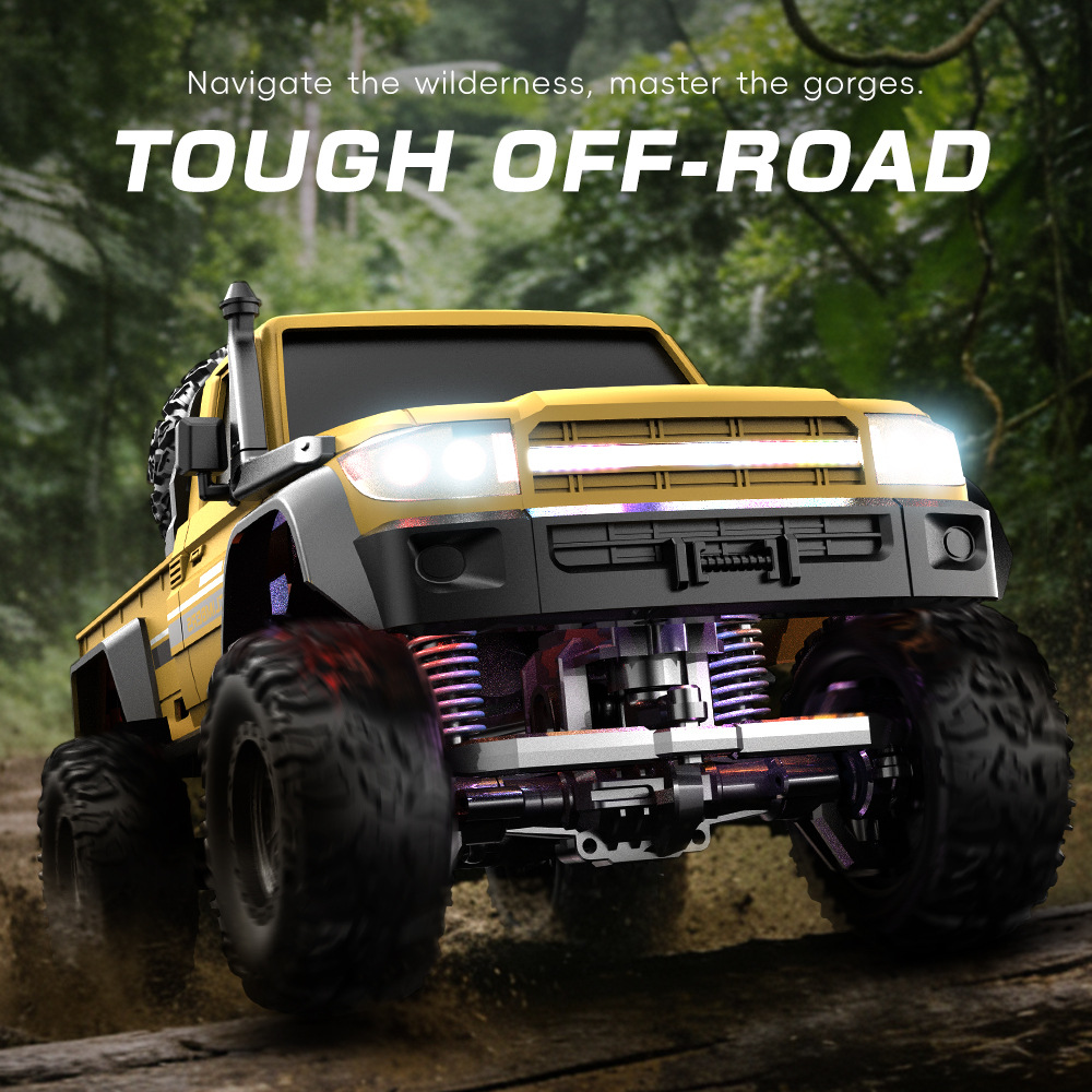 (Cross-border trading), high speed four wheel drive wireless off-road remote control car, car model, toy car, can climb 3