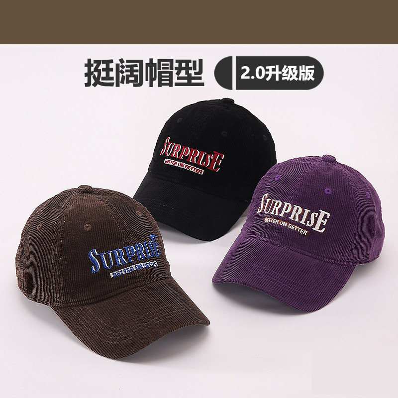 Sombreros infantiles primavera y otoño bambú de vello gorra de lengua de pato para niños invierno a prueba de viento caliente gorra de béisbol retro de niñas