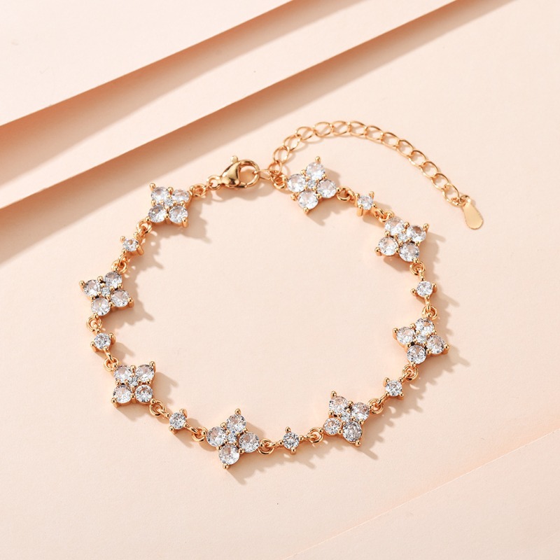 Pulsera de lujo color oro champán con diamantes, diseño de hueso de serpiente, colección exclusiva para exportación transfronteriza, modelo nuevo 2025
