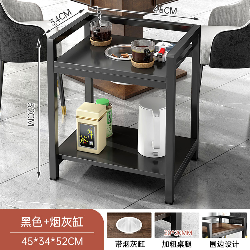 Mesa de Mahjong pequeño estante de almacenamiento lateral mesa de té soporte de ajedrez y sala de cartas mesa de té especial portátil