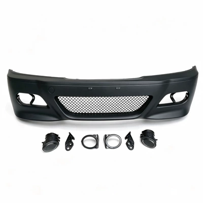 quad exhaust kit, Big Surrounded - the-m3-front-bumper-includes-fog-lights