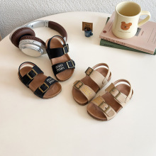 儿童凉鞋2025新款夏季男童软底凉拖鞋女童宝宝沙滩鞋防滑露趾潮鞋