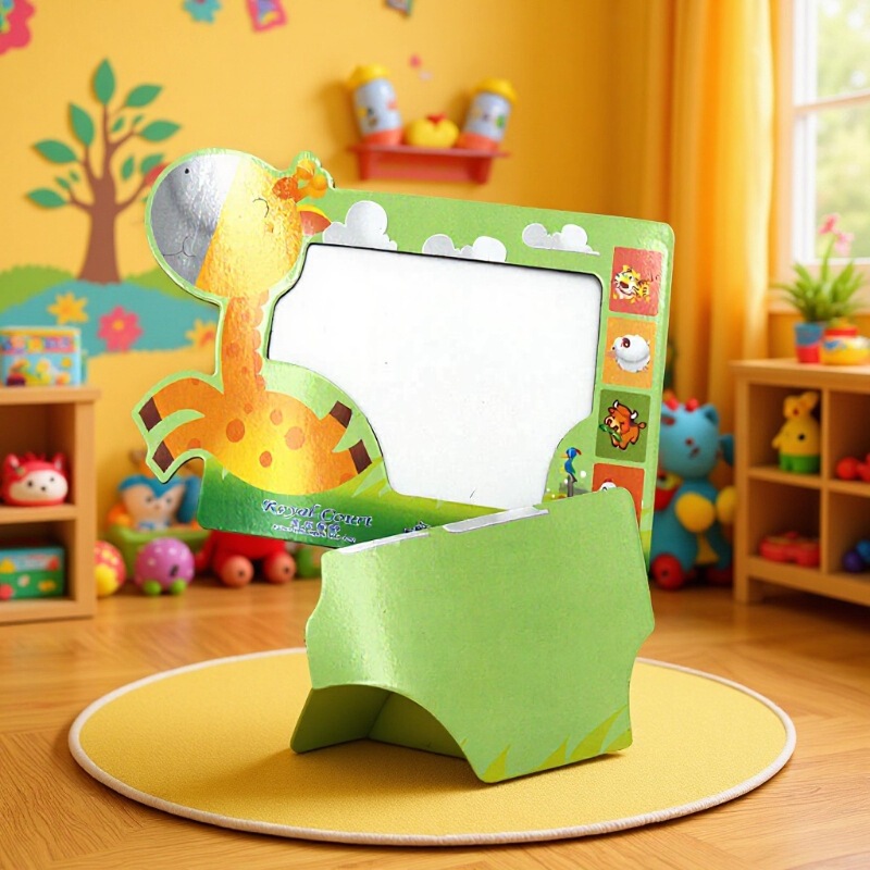 Guangzhou factory direct 4 color printing photo frame magnetic photo frame personalized advertising promotional gift magnetic photo frame