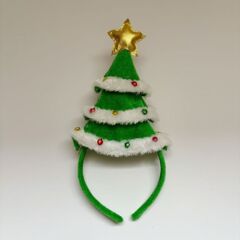 クロスボーダークリスマスヘッドバンドクリスマスヘアバンドクリスマスツリーヘッドバンドかわいいプロムパーティークリスマス装飾