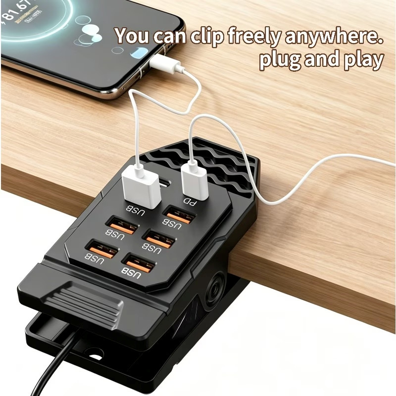 TEMUR best-selling USB adapter, USB 2.0 [PVC version], USB 2.0 x8 port hub converter