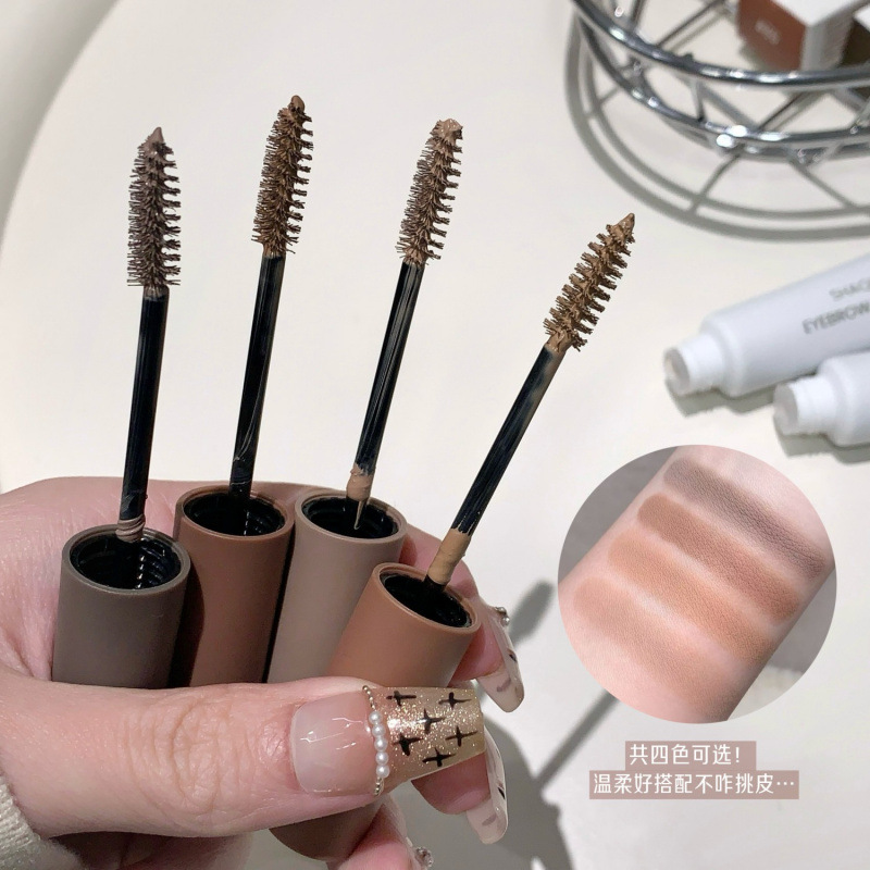SHAQINUO veludo moldeo cejas salvajes estereotipos impermeables a prueba de sudor cejas maquillaje transfronterizo image 5