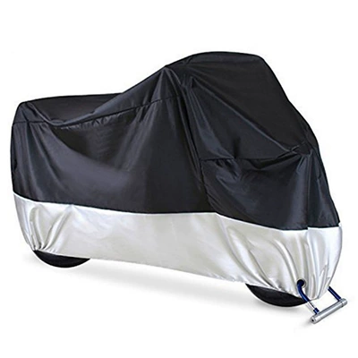 Cover, Rainproof, Sunproof, Car clothing - m-190t-black-on-top-and-silver-on-bottom