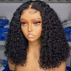 フロントレースかつらアフリカの小さな巻きかつらセット10a straight 13*4フロンタルレースwigs