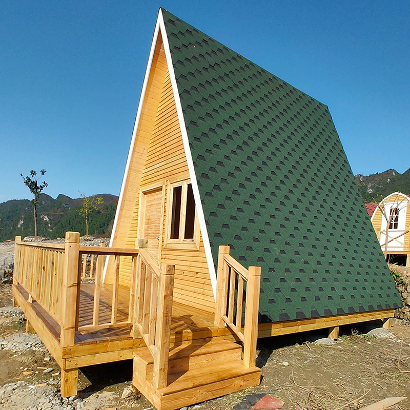 Чистый красный живописный кемпинг и проживание в семье антикоррозийный деревянный мобильный треугольный деревянный деревянный дом живописный фермерский дом на открытом воздухе