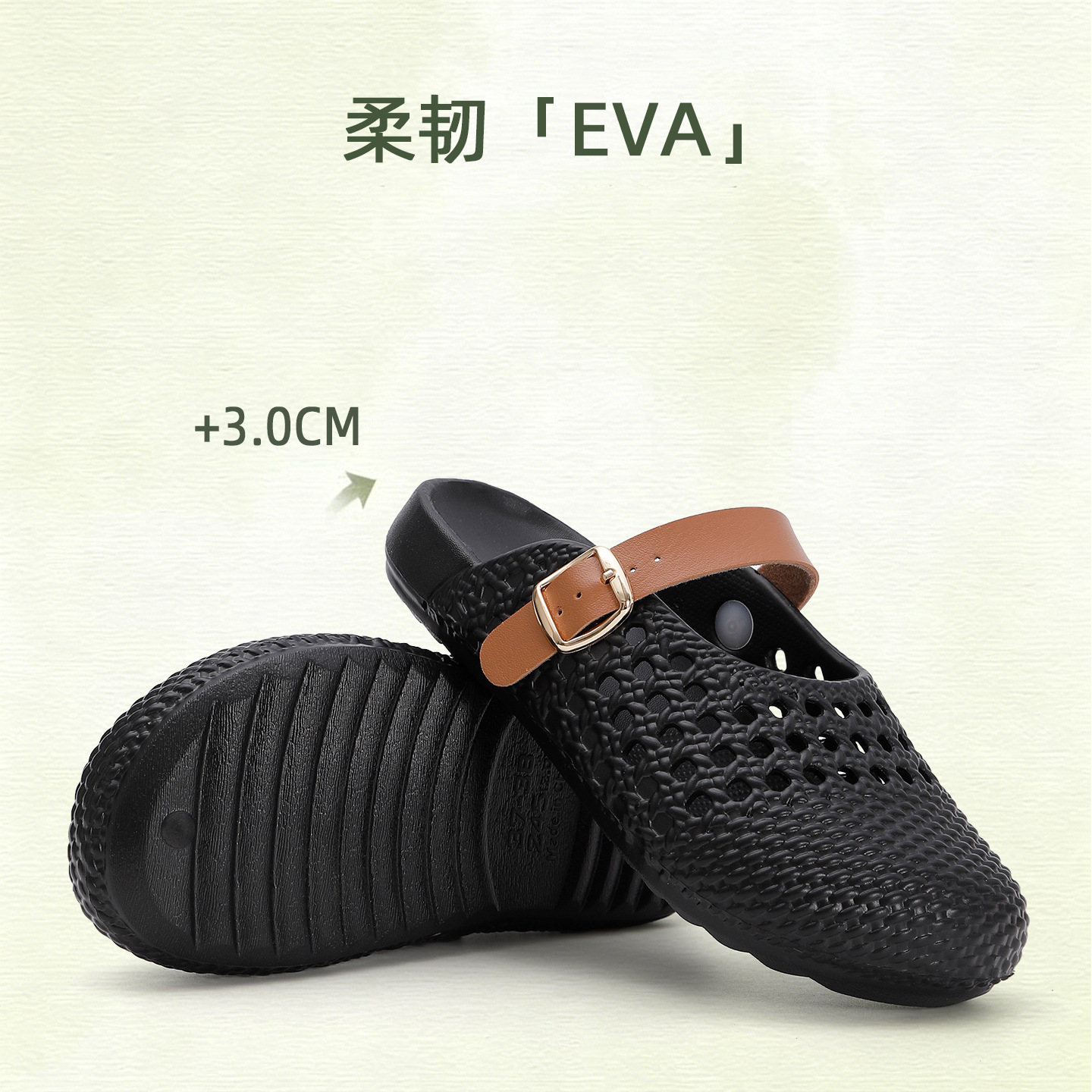 EVA Crocs – vêtements d'extérieur d'été pour femmes, sandales antibactériennes antidérapantes, Anti-odeur, pour la maison, nouvelle collection 2026