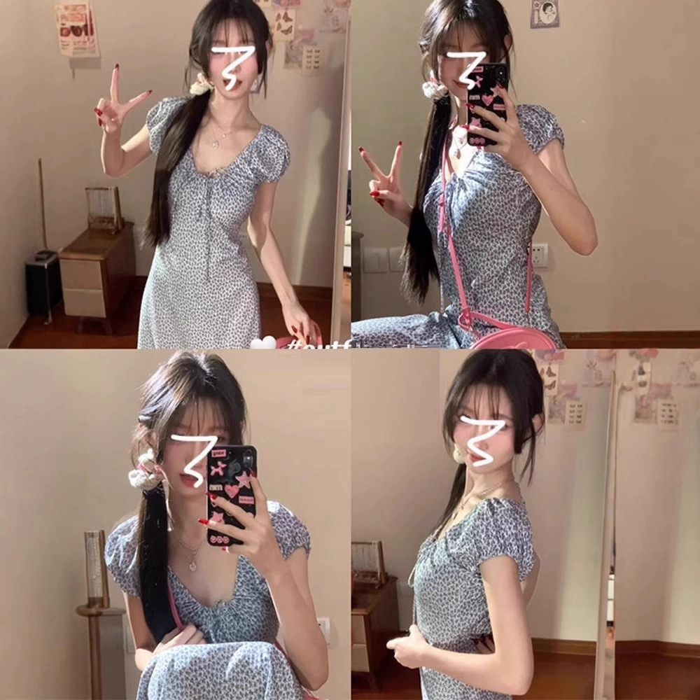 Французское платье женский летний новый премиум-смысл супер красивый