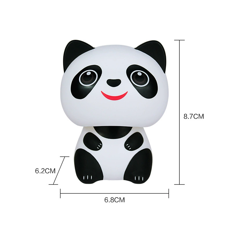 Checkout solar-powered, nail decoration, new collection, panda, for luck, Birthday gift