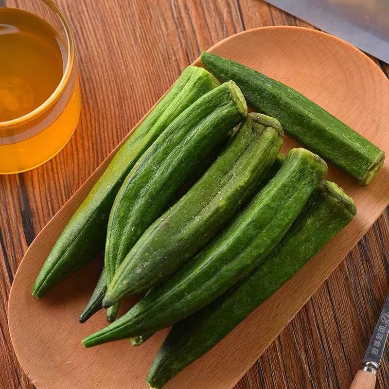 オクラ クリスピードライ すぐに食べられる野菜 ドライノンフライフルーツと野菜のミックスパック ドライフルーツスナック スナック食品 オクラ|undefined