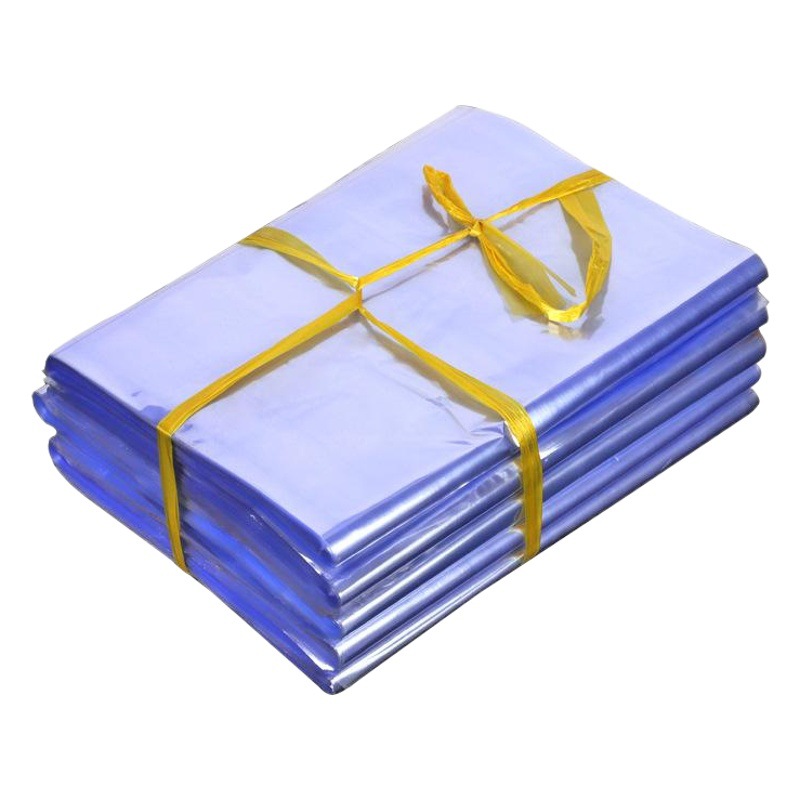 Película Termocontraíble de PVC Bolsa Termocontraíble Película Termocontraíble de PVC Zapatos de película Termocontraíble Película Termocontraíble Bolsa de sellado de plástico